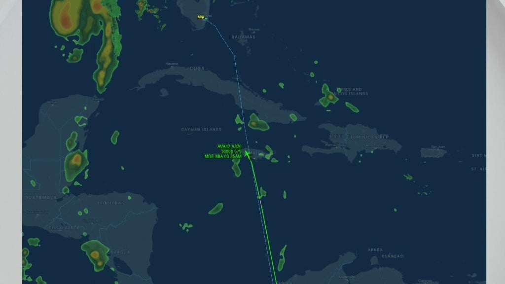 Avianca flight diverted to MIA after passengers, crew injured by severe turbulence — CBS Miami, Aventura Community news
