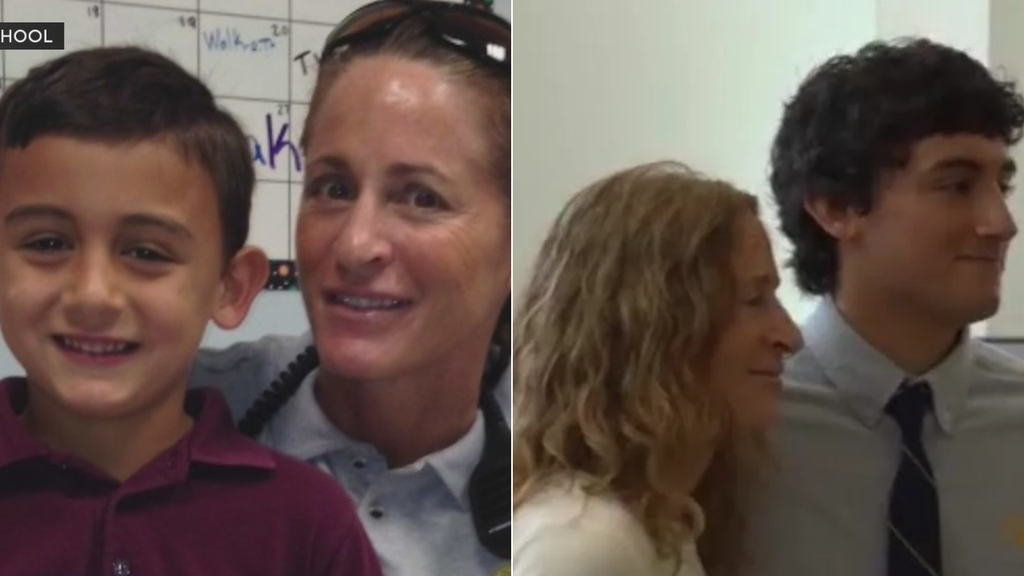 Miami-Dade firefighter meets teen she saved 15 years ago, who now hopes to become a firefighter — CBS Miami, Aventura Schools news