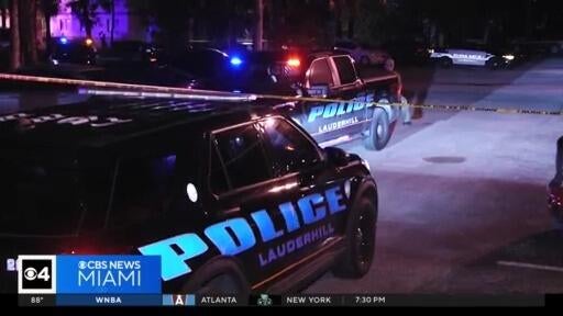 Grieving loved one speaks out after 2 people killed in overnight shooting at Lauderhill apartment — CBS Miami, Aventura Community news