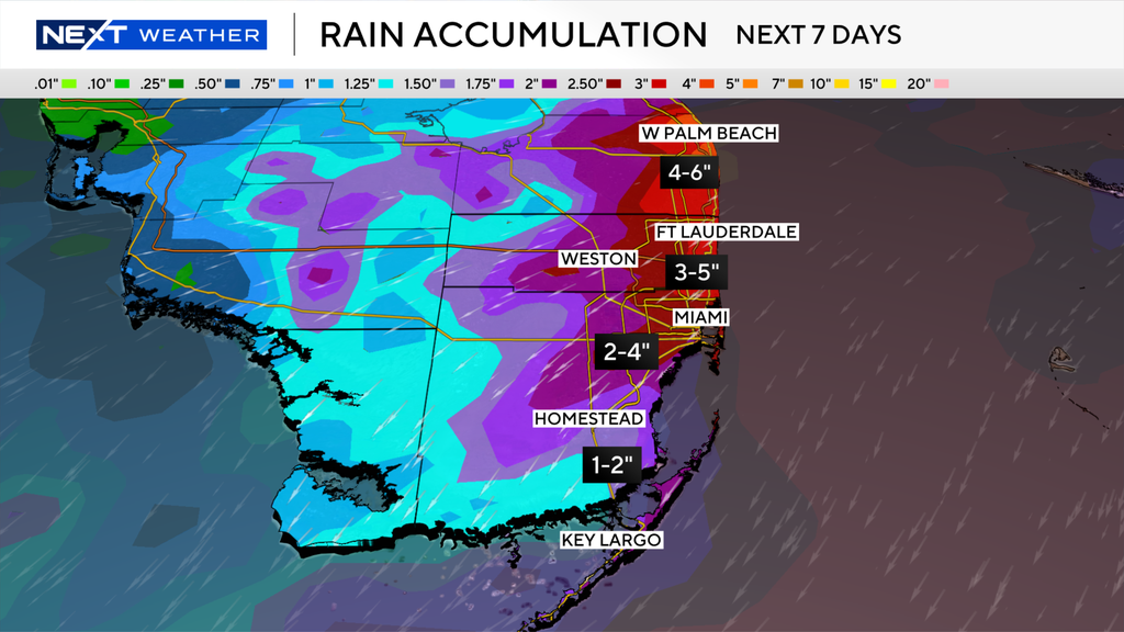 South Florida stays mostly dry Friday but heavy rain, flooding possible this weekend — CBS Miami, Aventura Sports news
