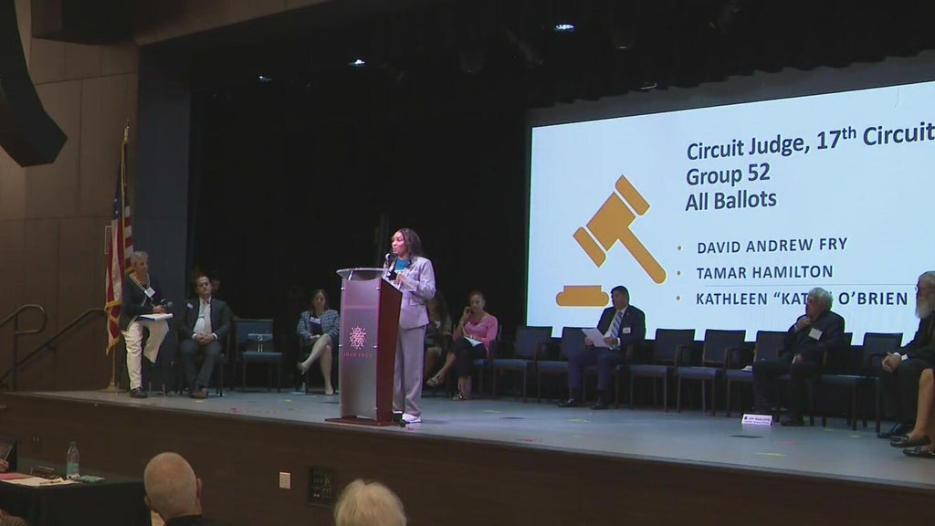 Broward candidates push voters in Pompano Beach ahead of primary elections — CBS Miami, Aventura Community news