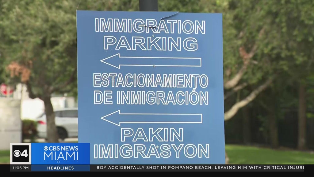 Concerns raised about the conditions of the ICE facility in Miramar — CBS Miami, Aventura Community news