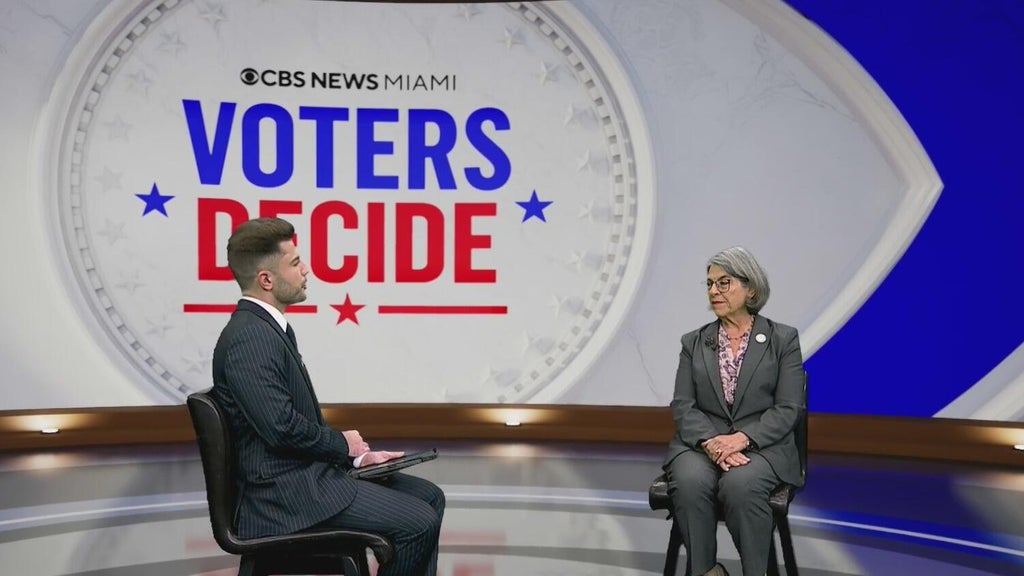 Miami-Dade Mayor Daniella Levine Cava speaks on Amendment 3, MDSO decision to pull security detail — CBS Miami, Aventura Government news