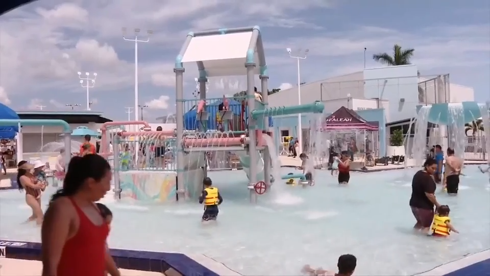 Hialeah’s Bucky Dent Water Park reopens after 7-year closure; free admission available before school starts — WSVN 7 Miami-Dade