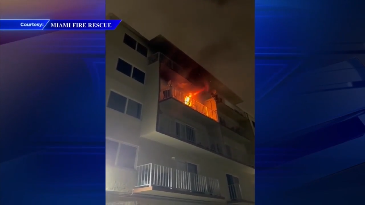Miami apartment fire causes evacuation, displacing 28 people β Aventura Health news