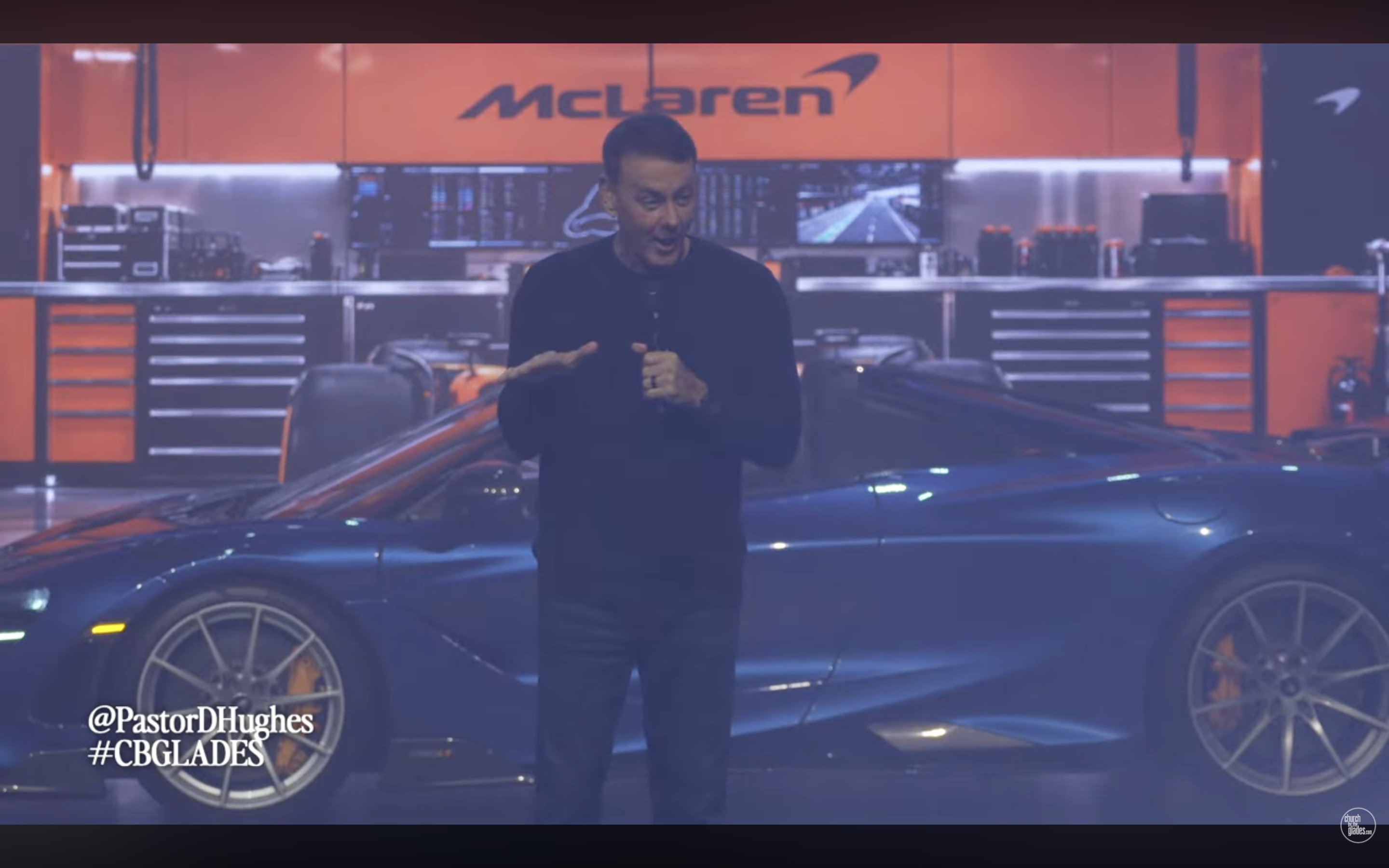VIDEO: Coral Springs mega church pastor drives McLaren on stage during service — Miami New Times